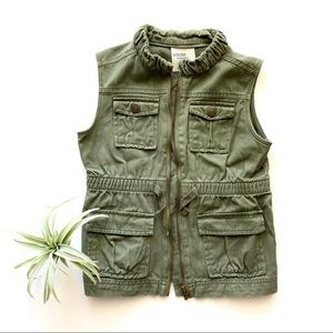 Army green vest